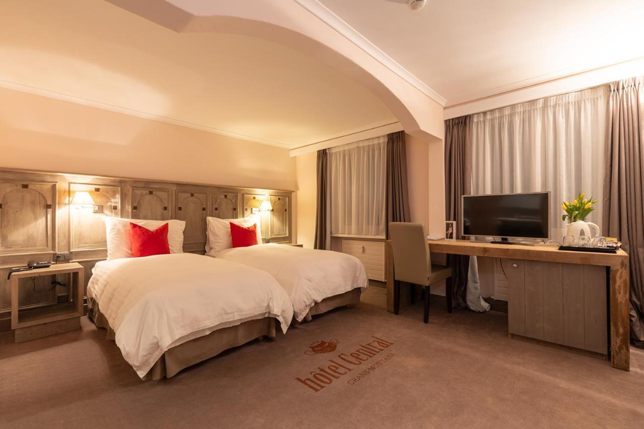 Hotel Central, Spa & Lounge Bar Crans-Montana Exterior photo
